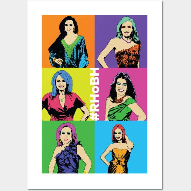 #RHoBH Diamonds are Forever Wall Art by hashtagRHoBH